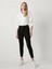 Siyah Skinny Jeans Kot Pantolon (Solmayan Kumaş) 2
