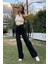 Cep Detaylı Yüksek Bel 90's Wide Leg Jeans 1