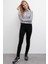 Renk Vermeyen Siyah Süper Skinny Jeans Kot Pantolon (Simsiyah) 2