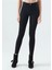 Kadın Siyah Solmayan Yüksel Bel Likralı Toparlayıcı Skinny Jeans Pantalon 3
