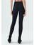 Kadın Siyah Solmayan Yüksel Bel Likralı Toparlayıcı Skinny Jeans Pantalon 4