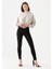 Kadın Siyah Dar Paça Yüksek Bel Skinny Jeans Kot Pantolon 3