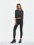 Kadın Solmayan Siyah Süper Skinny Jean Kot Pantolon 2