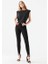 Kadın Solmayan Siyah Skinny Jeans Kot Pantolon 3