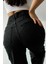 Kadın Süper Yüksek Bel Geniş Paça Wide Leg Jeans Pantolon 2