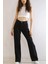 Kadın Süper Yüksek Bel Geniş Paça Wide Leg Jeans Pantolon 1