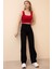 Alazne Siyah Bol Paça Denim Kot Pantolon (Geniş Model)-Wide Leg 3