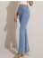 Açık Mavi Ispanyol Paça Kot Pantolon Flare Jeans - Tam Kalıp - Giydiğiniz Bedeni Sipariş Etmelisiniz 2