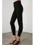 Deli Dolu Siyah Renk Vermez Kot Pantolon Ince Gösteren Skinny Jean (Simsiyah) 5