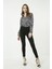 Yüksek Bel Dar Paça Super Slim Fit Kadın Jean Pantolon 5