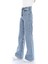 Mavi Kar Yıkamalı Likralı Salaş Süper Yüksek Bel Geniş Paça - Wide Leg Jeans (Süper Yüksek Bel) 5
