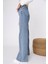 Extra Yüksek A.c.a.i.p S.o.l.m.a.z Mavi Salaş Jeans Palazzo Pantolon (Süper Yüksek) 1