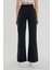 Kadın Süper Yüksek Bel Geniş Paça Wide Leg Jeans Pantolon 5