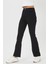 Ispanyol Paça Flare S.i.m.s.i.y.a.h Renk Solmaz Siyah Jeans (Riklalı) 2