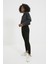 Solmayan Siyah Yüksek Bel Skinny Jeans Toparlayıcı Kot Pantolon 4