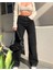 Süper Yüksek Bel Rahat Kalıp 90's Geniş Paça Palazzo Jeans wide Leg Kot Pantolon 4