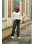 Kadın Süper Yüksek Bel Geniş Paça Wide Leg Jeans Pantolon 1