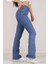 Hilda Ispanyol Paça Jeans Solmaz Mavi Kot Pantolon 3