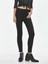 Kadın Solmayan Siyah Süper Skinny Jean Kot Pantolon 1