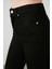 Ispanyol Paça Solmayan Siyah Renk Vermez Flare Jeans 4