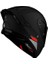 Thunder 4 Solid A1 Matt Full Face Motosiklet Kaskı 3
