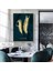 Metal Çerçeveli Gerçek Camlı Tablo Saltwater 1li Set 1