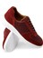 Hakiki Süet Bordo Sneaker Erkek Ayakkabı 3