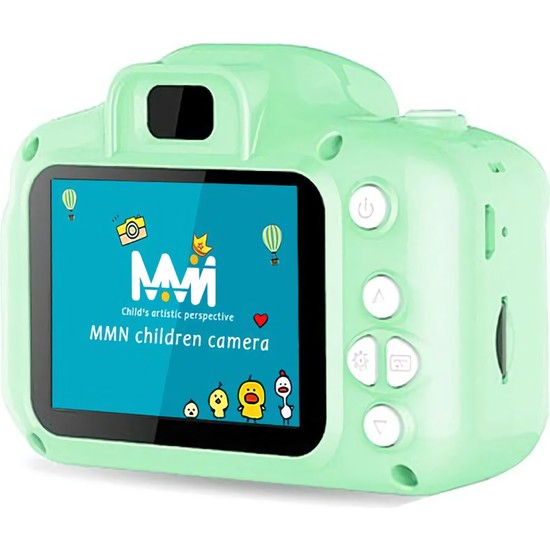Teknomila Mini HD 1080P Çocuk Dijital Fotoğraf Makinesi 14,1 MP SD Kart Destekli