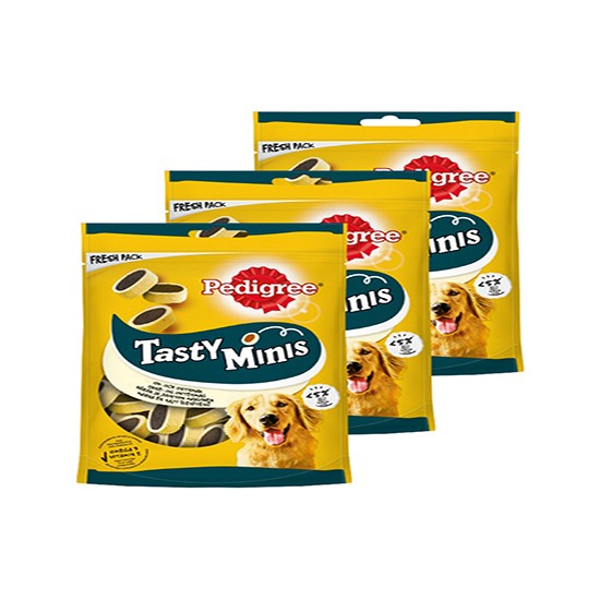 Pedigree Tasty Minis Snack Per Cane - Gusto Manzo E Formaggio, 6 Confezioni Da 140g, Con Omega 3 E Vitamine - Foto 8