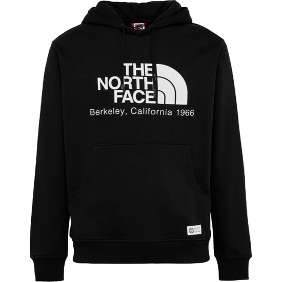 The North Face M Berkeley California Hoodie Erkek Outdoor Sweatshirts NF0A55GFJK31 Siyah