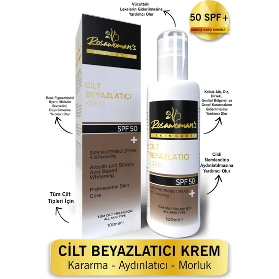 Rosawoman's Beyazlatıcı Krem 100 ml