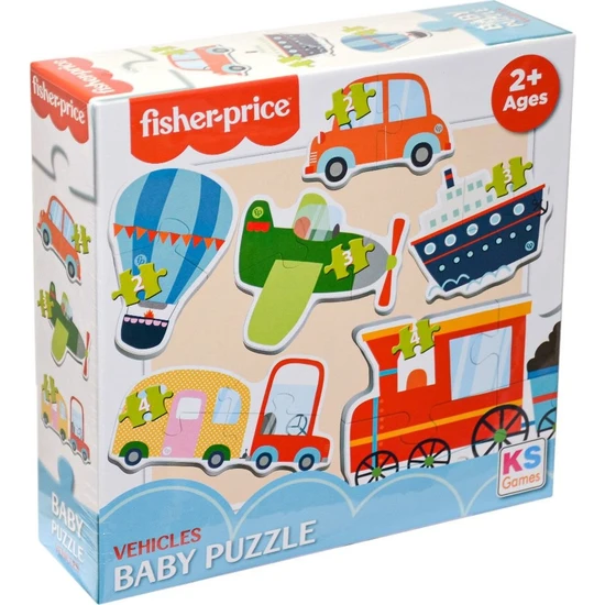 Fisher Price Baby Puzzle Vehicles