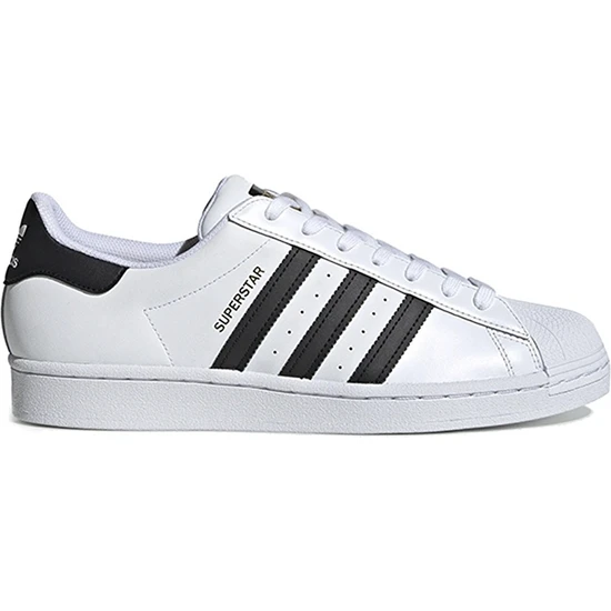 adidas Mami Fashion Adidas Süperstar Beyaz Siyah Çizgili Günlük Ayakkabı