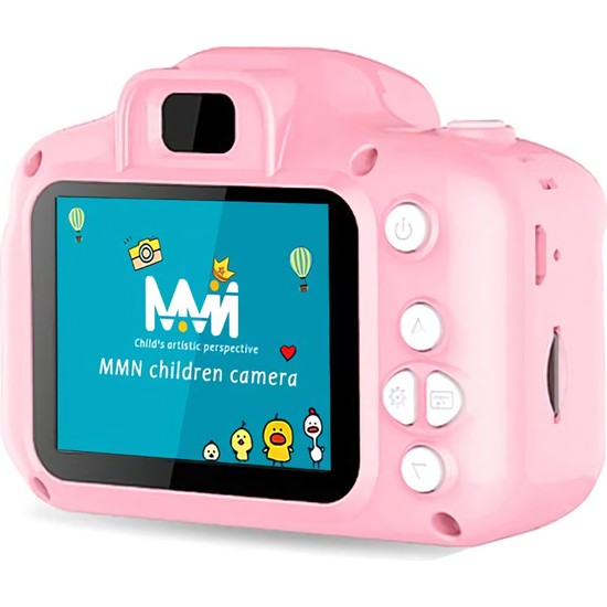 Teknomila Mini Hd 1080P Çocuk Dijital Fotoğraf Makinesi Hd Oyunlu