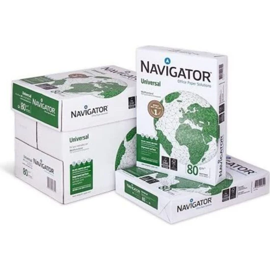 Navigator A4 Fotokopi Kağıdı 5 Paket'li Koli 2500 Yaprak