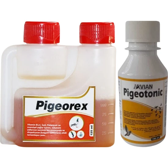 Royal Ilaç Güvercin Ve Kafes Kuşları Için Mini Muhteşem Ikili Set (Pigeotonic+Pigeorex)