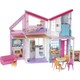 Barbie'nin Malibu Evi, Dönüşüm Özellikli, 25'ten Fazla Parçalı ve 2 Katlı Bebek Evi FXG57