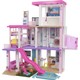 Barbie'nin Rüya Evi (115 Cm), 75'ten Fazla Aksesuarı Bulunan, 3 Katlı Oyuncak Bebek Evi 3-7 Yaş Arası GRG93