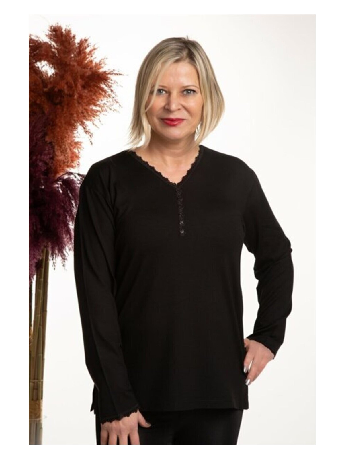 İklim Iklim Bayan V Yaka Anne Bluz