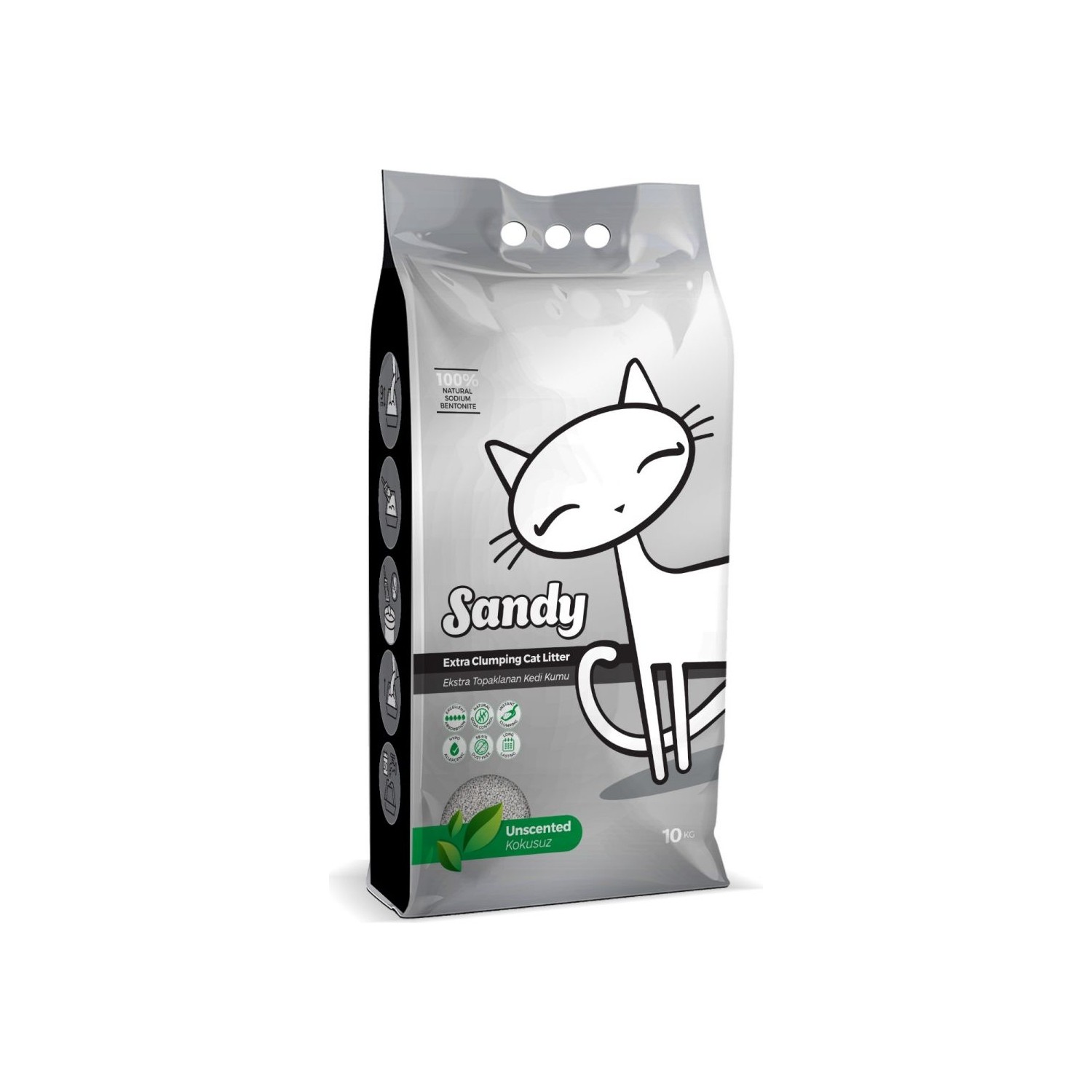 Sandy Cat Litter Doğal Sodyum Bentonit Kedi Kumu 10 kg Fiyatı