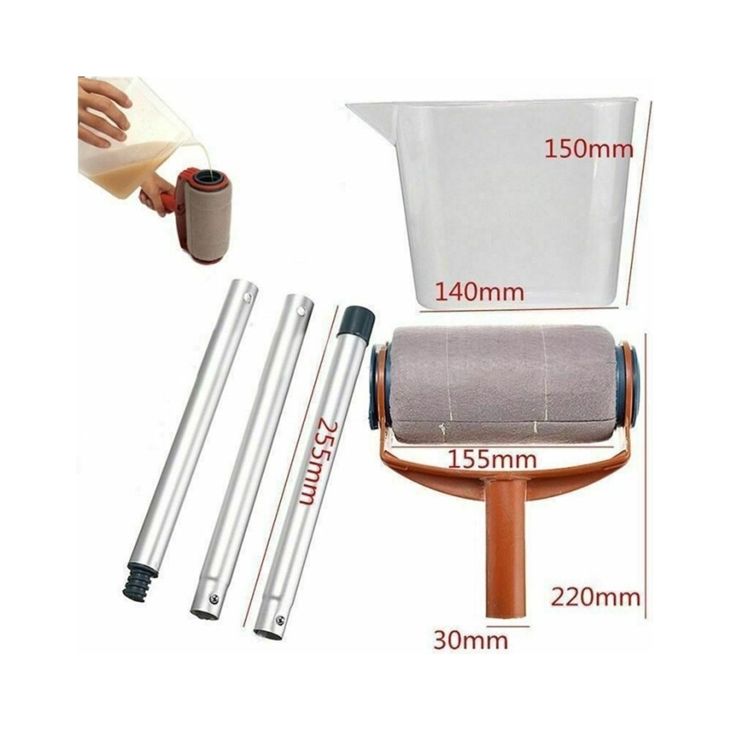 Buffer® Damlatmayan Rulo Boya Fırçası Kolay Duvar Tavan Fiyatı Buffer® Damlatmayan Rulo Boya Fırçası Kolay Duvar Tavan Fiyatı