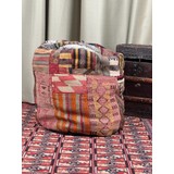 Antigues Of Anatolia NOSTALJİK KİLİM PUF ÖLÇÜ ÇAP 45 CM YÜKSEKLİK 42 CM