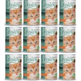 Daisy Tavuk Etli Yavru Kedi Maması Konservesi 12 Adet 400 gr