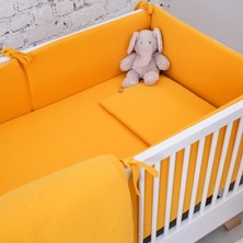 Funna Baby Muslin Düz Çarşaf - Marigold - Hardal - 70 x 140 cm