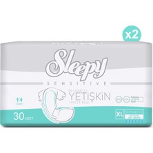 Sleepy 2'Li Sleepy Xlarge Yetişkin Hasta Bezi 30x2 (60 Adet)