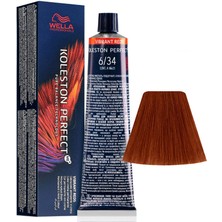 Wella Koleston Perfect Me+ 6/34 Koyu Altın Bakır Saç Boyası 60ML