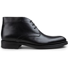 Deery Hakiki Deri Siyah Erkek Bot