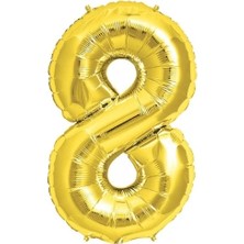 Çıtı Pıtı Store Rakam Folyo Balon 8 Rakamı