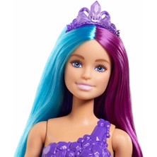 Barbie Dreamtopia Uzun Saçlı Bebekler GTF37 - Denizkızı