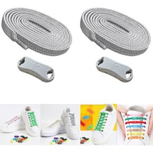 ipekbazaar Takbırak Lastikli Ayakkabı Bağcığı Bağlanmayan Akıllı Pratik Bağcık, Bot, Çocuk, Spor.. Için Uygun